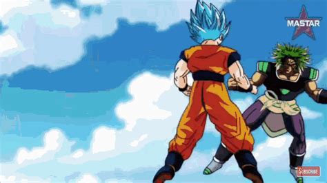 goku vs broly gif|Dragon Ball Super Broly GIF by TOEI Animation UK